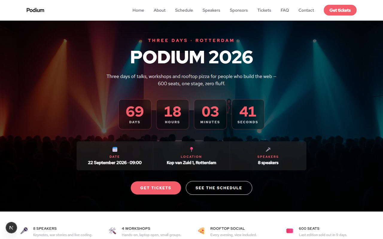 Podium preview